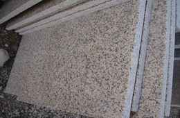 flamed yellow granite tiles